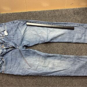 Wrangler Light Blue Straight Leg Jeans